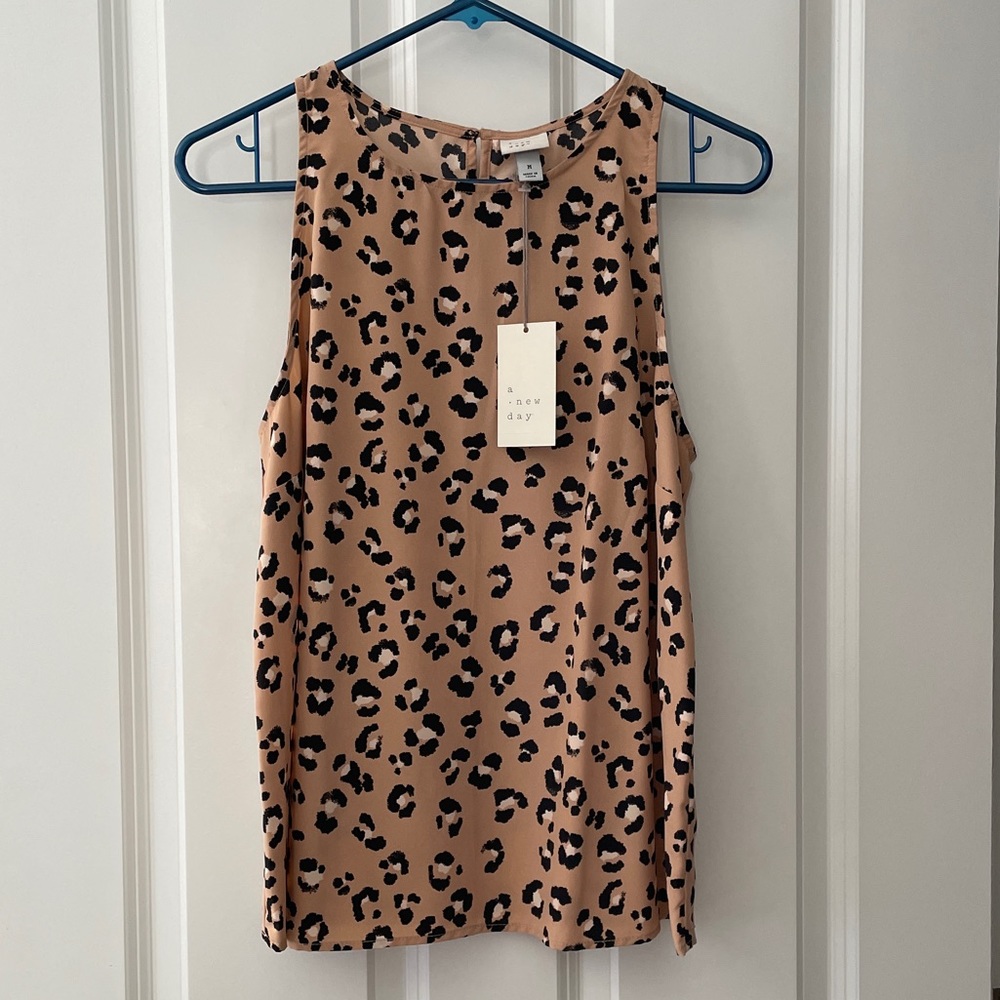 A New Day Leopard Print Top